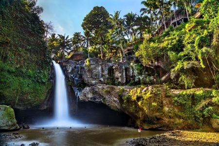 Morning Explore Ubud and Tegenungan Waterfall